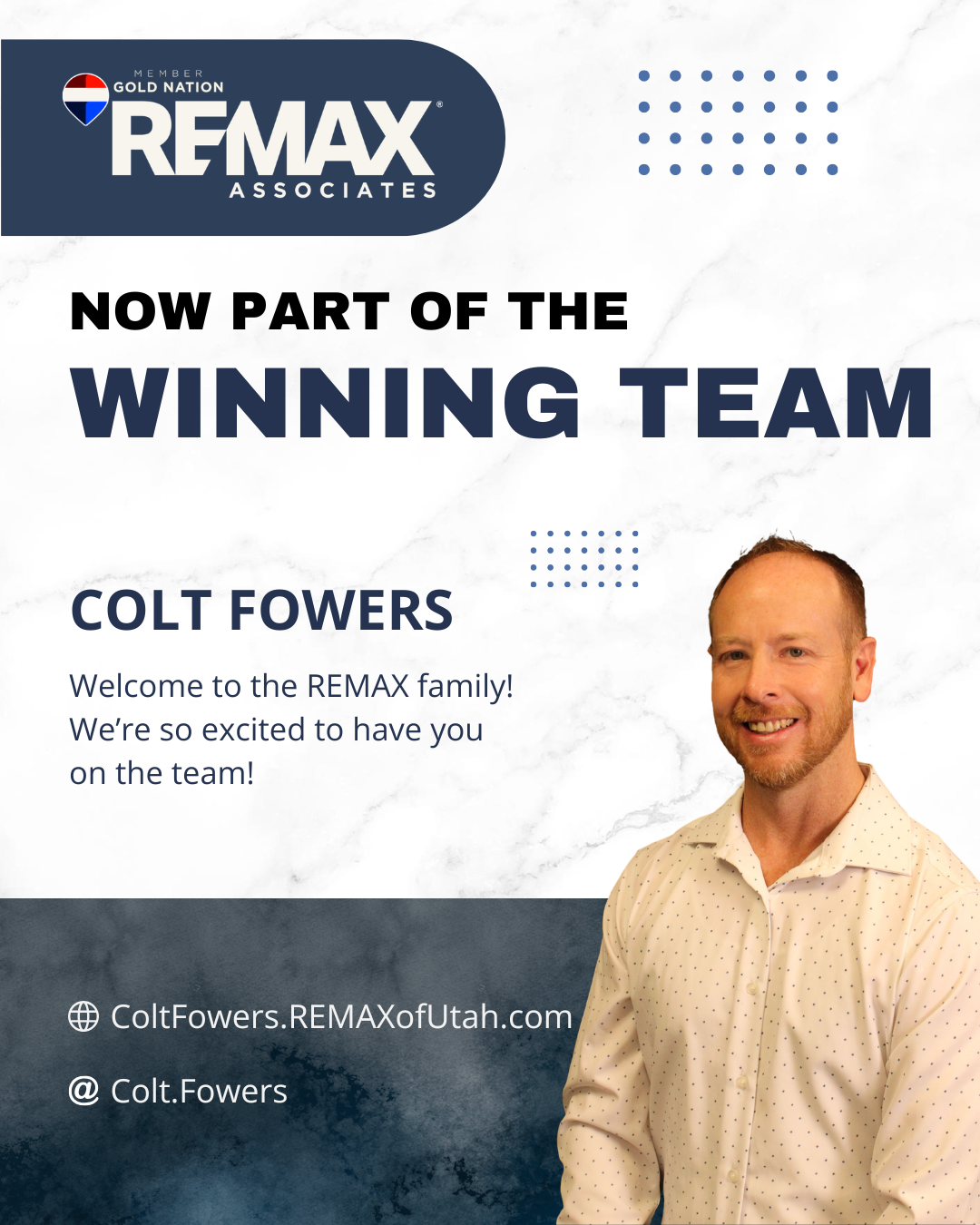Welcome Colt Fowers