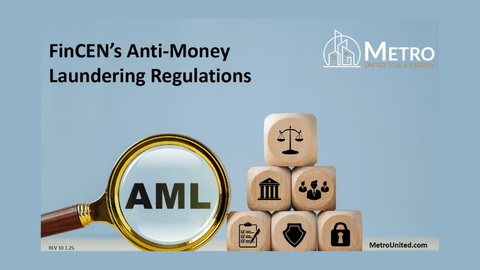 FinCEN’s Anti-Money Laundering Regulations